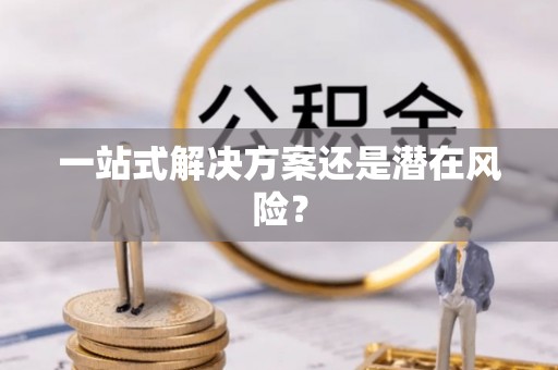 两当一站式解决方案还是潜在风险？