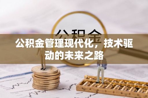 两当公积金管理现代化，技术驱动的未来之路